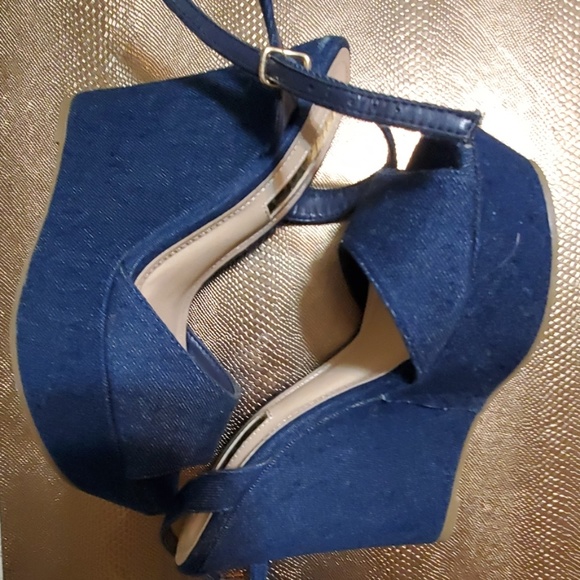 LILIANA denim wedges - Picture 6 of 6